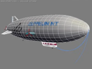 zeppelin 3D Model