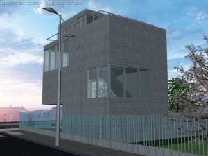 villa kyoto Modèle 3D