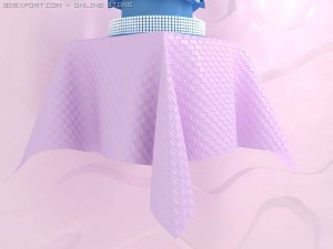 cake for wedding 3D Model