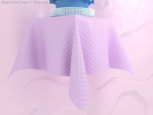 cake for wedding 3D Model