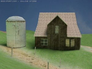old country house 3D Model