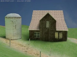 old country house 3D Model