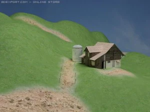 old country house 3D Model