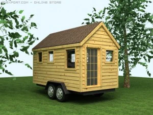 house travel trailer 3D Model