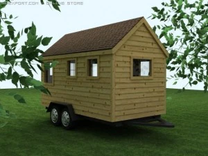 house travel trailer 3D Model