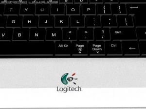 ultra flat keyboard logitech 3D Model