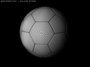 football Model 3D