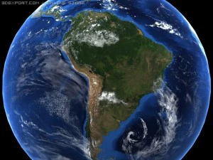 high quality earth animated 3D Model