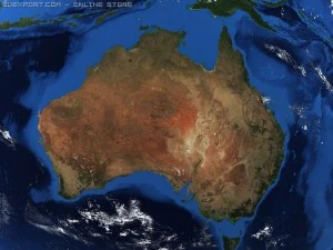 high quality earth animated 3D Model