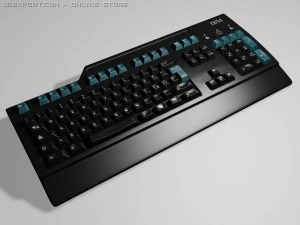 high detailed keyboard ibm 3D Model