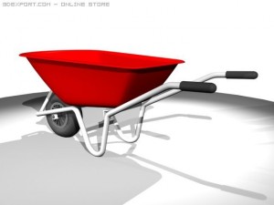 wheelbarrow 3D Модель