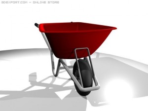 wheelbarrow 3D Модель
