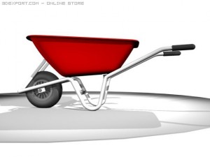 wheelbarrow 3D Модель