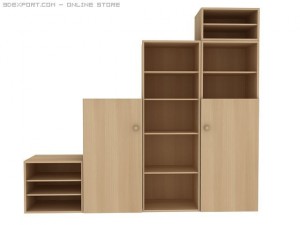 ikea storage Modello 3D