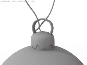 christmas balls 3D Model