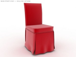 restaurant wedding chair 3Dモデル