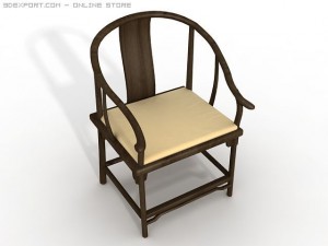 restaurant chair 3D Model