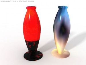 decorative vases 3D Model
