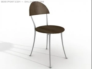 sedia emeco senza braccioli Modello 3D