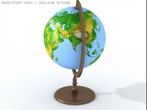 globe 3D Model