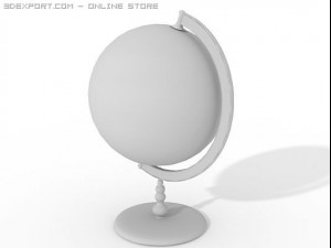 globe 3D 모델