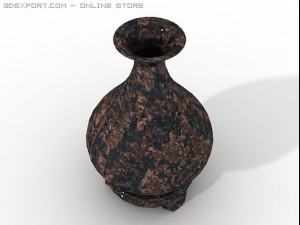 ceramic pottery vase 3D Model