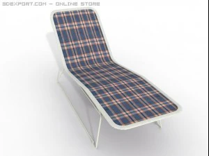 outdoor lounge chair 3D Model