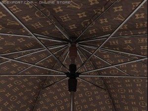 high detail umbrella 3D Model