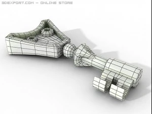 wizards magic key 3D Model