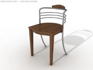 banquinho convidado Modelo 3D