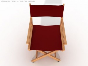 folding chair 3Dモデル