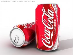 coca cola classic 3D Model