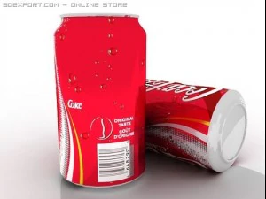 coca cola classic 3D Model