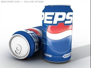 pepsi can 3D Model