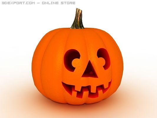 halloween pumpkin Modèle 3D .c4d .max .obj .3ds .fbx .stl .blend 