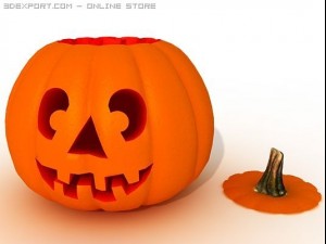 halloween pumpkin Modèle 3D