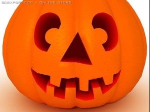 halloween pumpkin Modèle 3D