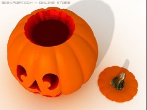 halloween pumpkin Modèle 3D