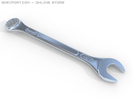 double duty wrench 3D 모델 .c4d .max .obj .3ds .fbx .stl .blend 