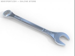 double duty wrench Modello 3D
