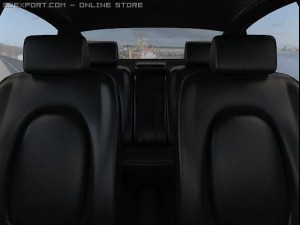 audi a6 black 3D Model