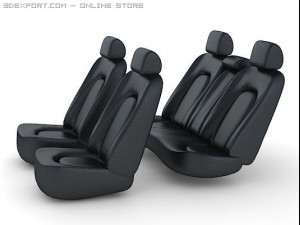 car seats 3D Model