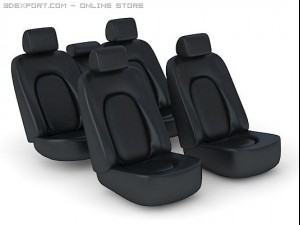car seats Modelo 3D
