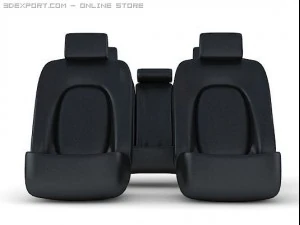 car seats 3D Model