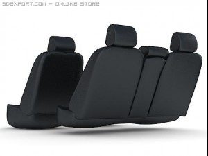 car seats Modelo 3D