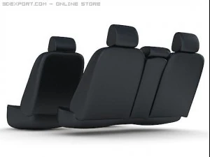 car seats 3D Model