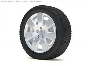 audi wheel 3D Model