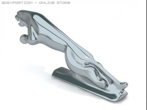 jaguar logo 3D Model