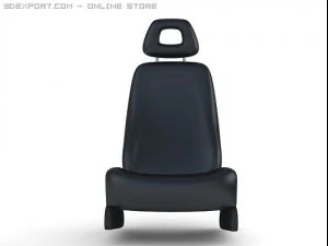 car seat front 3D Model