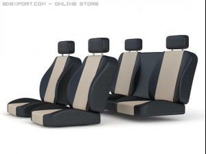 car seat classic 3D Model